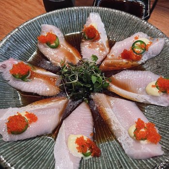 Ozakaya - Yellow tail carpaccio - Izakaya Near Me - Brooklyn, New York