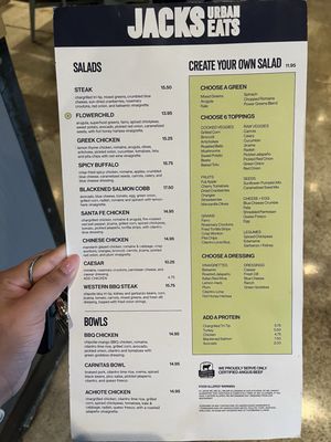 Menu photo 2 Jack's Urban Eats Sacramento, CA