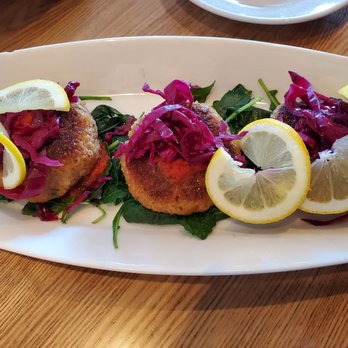 Side Street Cafe - maine crab cakes - American Near Me - Bar Harbor, Maine