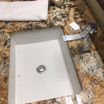 Holiday Inn The Lodge at Big Bear Lake - Sink after room clean - Big Bear, CA