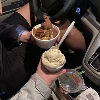 Twistee Treat - cookie dough (hard ice cream), and fudge brownie dipped in chocolate (soft serve) - Ice Cream & Frozen Yogurt Near Me - St. Pete Beach, Florida Twistee Treat - cookie dough (hard ice cream), and fudge brownie dipped in chocolate (soft serve) - Ice Cream & Frozen Yogurt Near Me - St. Pete Beach, Florida