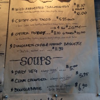 The Fish Counter - menu - Fish & Chips Near Me - Vancouver, British Columbia The Fish Counter - menu - Fish & Chips Near Me - Vancouver, British Columbia