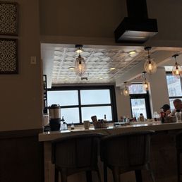 bar area