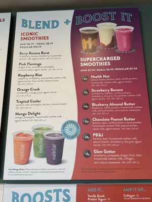 Menu photo 5 Nekter Juice Bar South Pasadena, CA Menu photo 5 Nekter Juice Bar South Pasadena, CA
