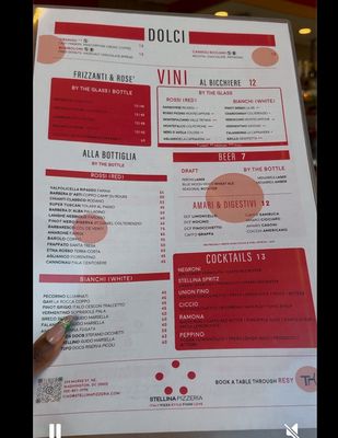 Menu photo 8 Stellina Pizzeria Washington, DC, DC Menu photo 8 Stellina Pizzeria Washington, DC, DC