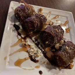 Divine Bacon wrapped Dates! Divine Bacon wrapped Dates!