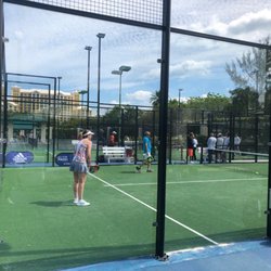 The Cliff Drysdale Racquet Garden - Padel courts! Taken pre-COVID