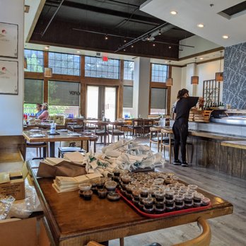 Yuzu Sushi - Inside. Dining room. - Japanese Near Me - Chamblee, Georgia