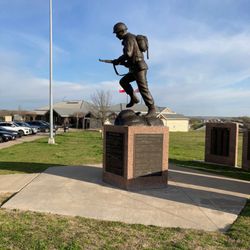 WWII memorial at the Information Center
