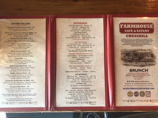 Menu photo 7 Farmhouse Cafe & Eatery Cresskill, NJ