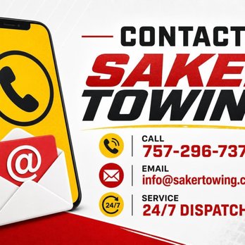 Saker Towing - Towing Near Me - Virginia Beach, Virginia Saker Towing - Towing Near Me - Virginia Beach, Virginia