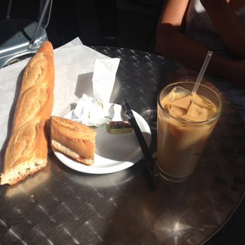Handlebar Coffee Roasters - Awesome baguette with Jane and butter and cold brew - Coffee Roasteries Near Me - Santa Barbara, California Handlebar Coffee Roasters - Awesome baguette with Jane and butter and cold brew - Coffee Roasteries Near Me - Santa Barbara, California