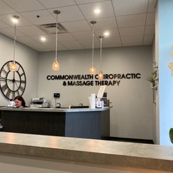 Commonwealth Chiropractic & Massage Therapy - Front desk