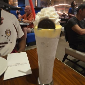 Gordon Ramsay Burger Las Vegas - Creme brulee milkshake - Burgers Near Me - Las Vegas, Nevada