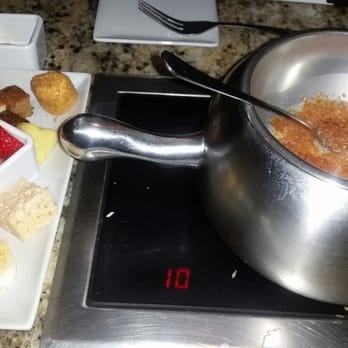 The Melting Pot - Marshmallows, brownies, strawberries, rice krispies, and pound cake with white chocolate fondue. Super yummy. - Fondue Near Me - Glendale, Arizona The Melting Pot - Marshmallows, brownies, strawberries, rice krispies, and pound cake with white chocolate fondue. Super yummy. - Fondue Near Me - Glendale, Arizona