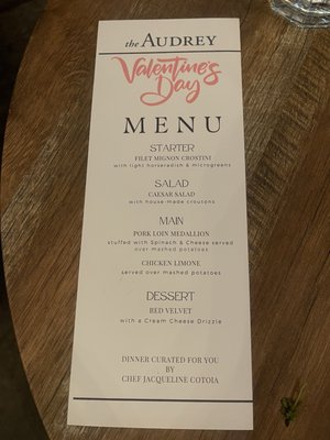 Menu photo 1 The Audrey Peoria, AZ Menu photo 1 The Audrey Peoria, AZ