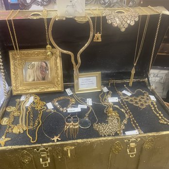 Lulu & Josh - pirate chest full of trending goldtone jewelry findings - Jewelry Near Me - Norfolk, Virginia Lulu & Josh - pirate chest full of trending goldtone jewelry findings - Jewelry Near Me - Norfolk, Virginia