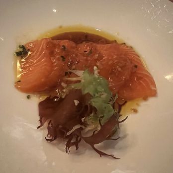 J Sheekey - Salmon sashimi - Seafood Near Me - London, XGL
