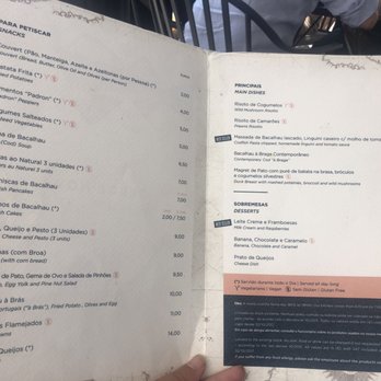 Terra Nova Restaurante - The menu - Seafood Near Me - Porto, 13 Terra Nova Restaurante - The menu - Seafood Near Me - Porto, 13