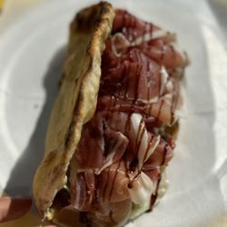 Caprese with prosciutto