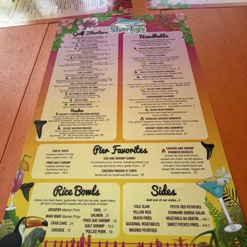 Sharky's On the Pier - Menu - Seafood Near Me - Venice, Florida Sharky's On the Pier - Menu - Seafood Near Me - Venice, Florida