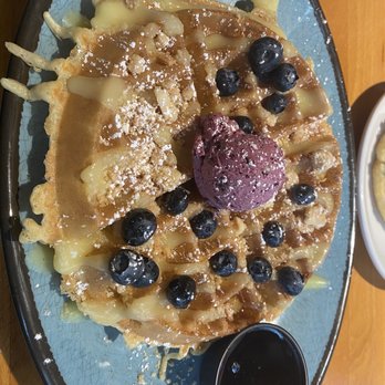 Dime Store - Citrus berry waffle - Breakfast & Brunch Near Me - Detroit, Michigan Dime Store - Citrus berry waffle - Breakfast & Brunch Near Me - Detroit, Michigan