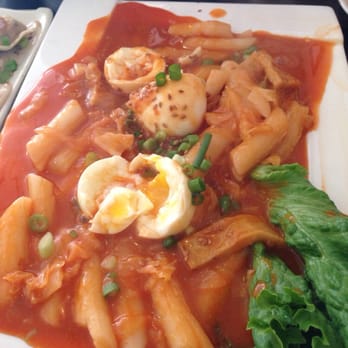 R.O.K. - Spicy rice cake with soft boiled egg- heaven on earth - Korean Near Me - Lauderhill, Florida R.O.K. - Spicy rice cake with soft boiled egg- heaven on earth - Korean Near Me - Lauderhill, Florida