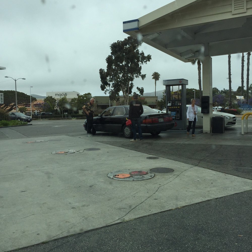 There was 2 different guys begging and insisting on $ for "gas".