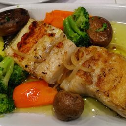 Not much taste grilled codfish