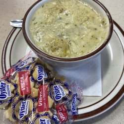 Leo's Coney Island - Cream and broccoli