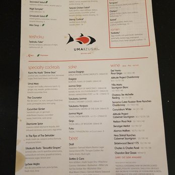 Umaizushi - Menu - Sushi Bars Near Me - Atlanta, Georgia Umaizushi - Menu - Sushi Bars Near Me - Atlanta, Georgia