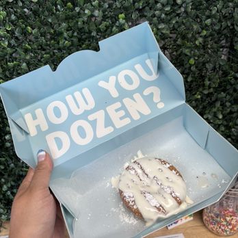 OKI Scoop Shop And Donuts - Lemon donut - Ice Cream & Frozen Yogurt Near Me - Oak Island, North Carolina