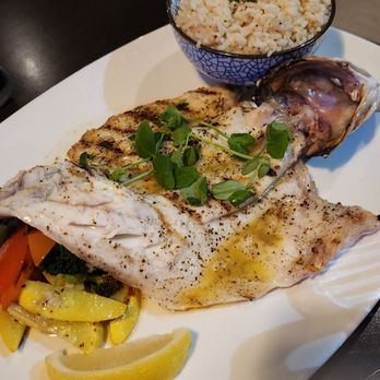Diana's Oyster Bar And Grill - Grilled Whole Branzino - Seafood Near Me - Markham, Ontario