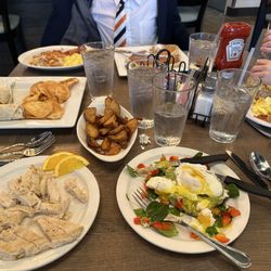 The Boathouse - Avocado Toast, side of 2 chicken breasts, breakfast burrito, breakfast sampler! All amazing!