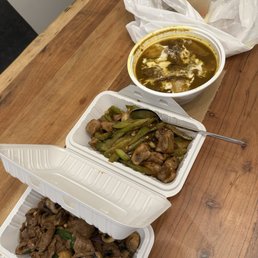 $44 three dish combo sets now EXCLUDE rice.
