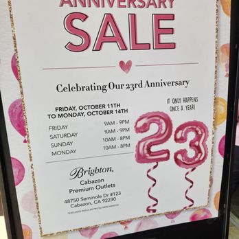 Brighton - Sale time... - Accessories Near Me - Cabazon, California
