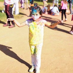 El Rio Community School - A celebration of love, color, and spring yesterday at El Rio Community School!