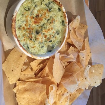 BJ's Restaurant & Brewhouse - Delicious Spinach and Artichoke Dip - Pizza Near Me - Brea, California BJ's Restaurant & Brewhouse - Delicious Spinach and Artichoke Dip - Pizza Near Me - Brea, California