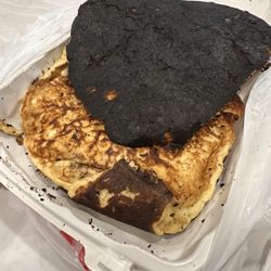 Snap's Restaurant - Burnt pancakes