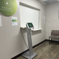 Quest Diagnostics - Here you can see where the reception window used to be.