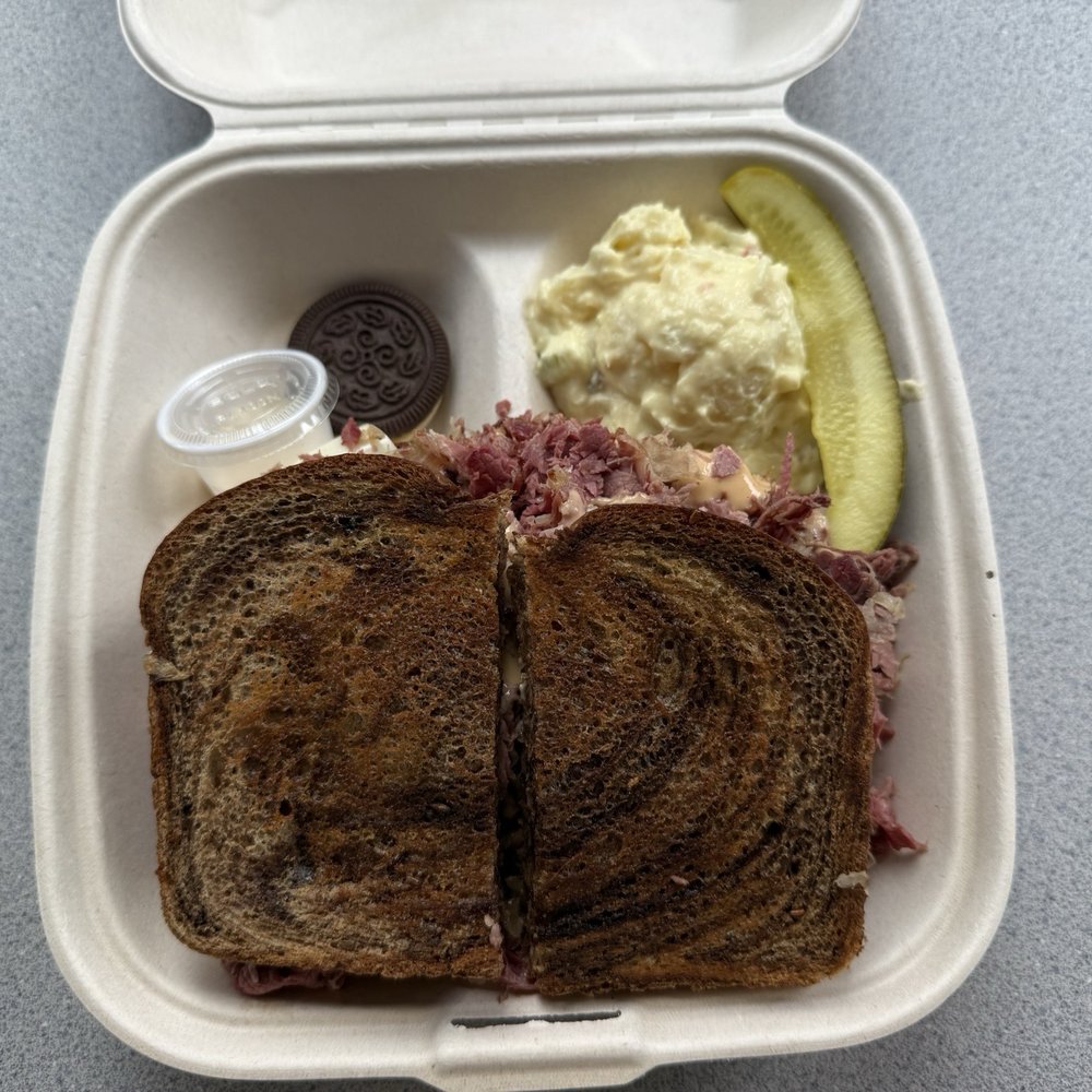 Market House Meats - Ruben sandwhich with potato salad ($26) - Meat Shops Near Me - Seattle, Washington Market House Meats - Ruben sandwhich with potato salad ($26) - Meat Shops Near Me - Seattle, Washington