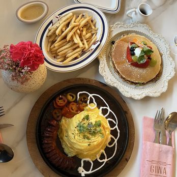 GIWA - French fries, butter pancake, and omirice. - Breakfast & Brunch Near Me - Santa Clara, California GIWA - French fries, butter pancake, and omirice. - Breakfast & Brunch Near Me - Santa Clara, California