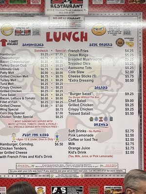 Menu photo 1 S & L Restaurant Eaton Park, FL Menu photo 1 S & L Restaurant Eaton Park, FL