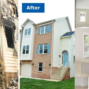 Jenkins Restorations - before and after of a house fire - Damage Restoration Near Me - Tampa, Florida Jenkins Restorations - before and after of a house fire - Damage Restoration Near Me - Tampa, Florida