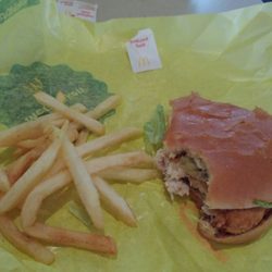 McDonald's - McChicken & fries