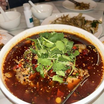 Shanghai Modern - Spicy Szechuan Beef Broth - Chinese Near Me - London, XGL Shanghai Modern - Spicy Szechuan Beef Broth - Chinese Near Me - London, XGL
