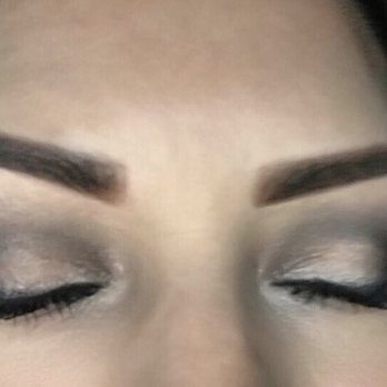 Miami Brow Studio - 1st day after shading technique - Permanent Makeup Near Me - Miami, Florida