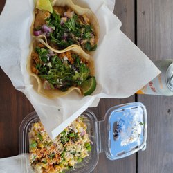 Maple Hill Barn - Adobo chicken, chorizo, and elote corn salad