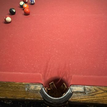 Tara - A Country Inn - Buckled and moldy pool table. - Hotels Near Me - Clark, Pennsylvania