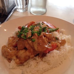 Mylan Restaurant - Chicken Satay lunch dish!!!